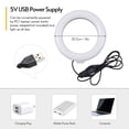 thumbnail image 2 of Photography Lamp,Camera Mount Clip Compatible With Ball Head Clip Stand With 8-inch Overhead Arm Stand With 8-inch Lamp 8-inch Lamp Ball Lamp Ball Head Stand Led Video Led Video Arm Eryue, 2 of 6