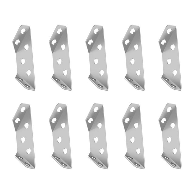 Guardoinrt 10 Pcs/Ensemble Code d'Angle Universel Durable avec Panneau Épaissi et Fixation Ferme Difficile à Vieillir