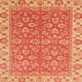 thumbnail image 1 of Ahgly Company Indoor Square Abstract Orange Abstract Area Rugs, 5' Square, 1 of 6