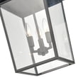 thumbnail image 2 of 2973-PBK Millennium Lighting Fetterton - 3 Light Outdoor Pendant-19.75 Inch Tall and 11 Inch Wide-Powder Coated Black Finish, 2 of 6