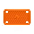 thumbnail image 6 of RightCar Motorcycle Silicone license plate frame | The Original Premium Grade Silicone Bike Plate Frame | Rust Proof, Rattle Proof, Weather Proof | License Plate Holder (Orange), 6 of 9