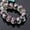 2#, variant on U8MO 10PCS Rondelle Faceted 10mm 12mm Crystal Lampwork Glass Loose Beads-14#-12x8mm