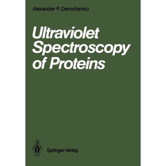 Ultraviolet Spectroscopy of Proteins, (Paperback)