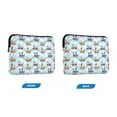 thumbnail image 7 of FORMRS 15-15.6 inch Laptop Sleeve Case Soft Carrying Quilted Computer Bag Cover, Colorful Trains, 7 of 7