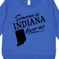 thumbnail image 3 of Inktastic Someone in Indiana Loves Me Toddler Sweatshirt, 3 of 4