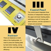 PreAsion Egg Tarte Pie Waffle Machine Tart Shell Machine Commercial Egg Tart Model Machine 110V