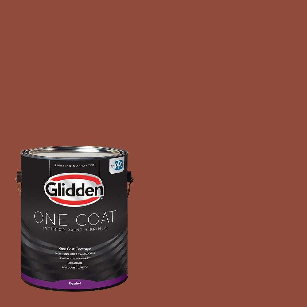 Burled Redwood, Glidden One Coat, Interior Paint and Primer