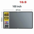 thumbnail image 2 of Projector Screen 16:9 Metal Anti Light Curtain Reflective Fabric Cloth ,Wrinkle-Free, 2 of 7