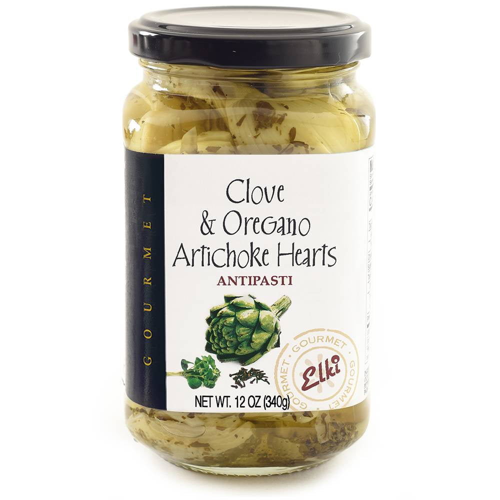 Clove and Oregano Artichoke Hearts (2 Jars)