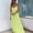Dresses-440Yellow, variant on Gamivast Satin Dress for Women Spaghetti Strap Maxi Dress Cowl Neck Slip Dress Silky Smooth Side Slit Evening Party Summer Vacation Gown