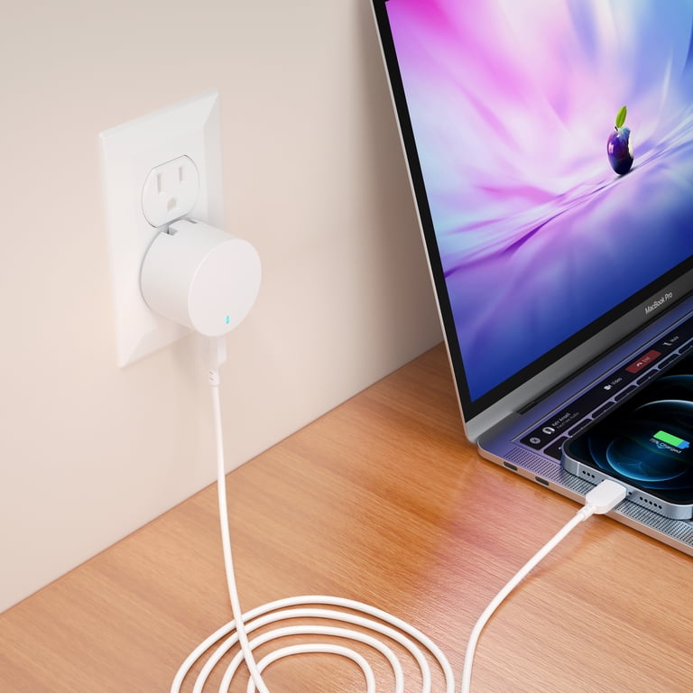 BoxWave 15W Wall Charger For YQSAVIOR Android 11 Tablet CP20 - Built-in 3ft Cable, Rapid Charge