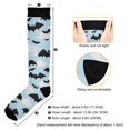 thumbnail image 3 of joogoo Bat and Cloud Socks Women Men Knee High Sock, 3 of 8