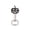 Black, variant on Pumpkin Alloy Bottle Opener, Cool Halloween Gift for Men Women & Bartender Favors, Manual Beverage Tool for Halloween Party Bar Decor (Black)