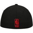 thumbnail image 4 of Men's New Era Black Miami Heat Team Low Profile 59FIFTY Fitted Hat, 4 of 5