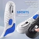 thumbnail image 2 of Plantillas de EVA para zapatos, suela de absorción de impacto, desodorante, cojín transpirable, plantillas para correr para pies, plantillas ortopédicas para hombres y mujeres Dengxun unisex, 2 of 2