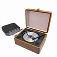 thumbnail image 4 of Retro CD Player with Bluetooth Perfect Christmas or Birthday Gift for Men and Women Music Lovers ,Multi-Functional, 4 of 5