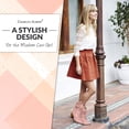 thumbnail image 3 of Charles Albert Modern Western Cowboy Boots for Women Fashion Cowgirl Boots Pull Up Low Heel Mid-Calf Boots, 3 of 7