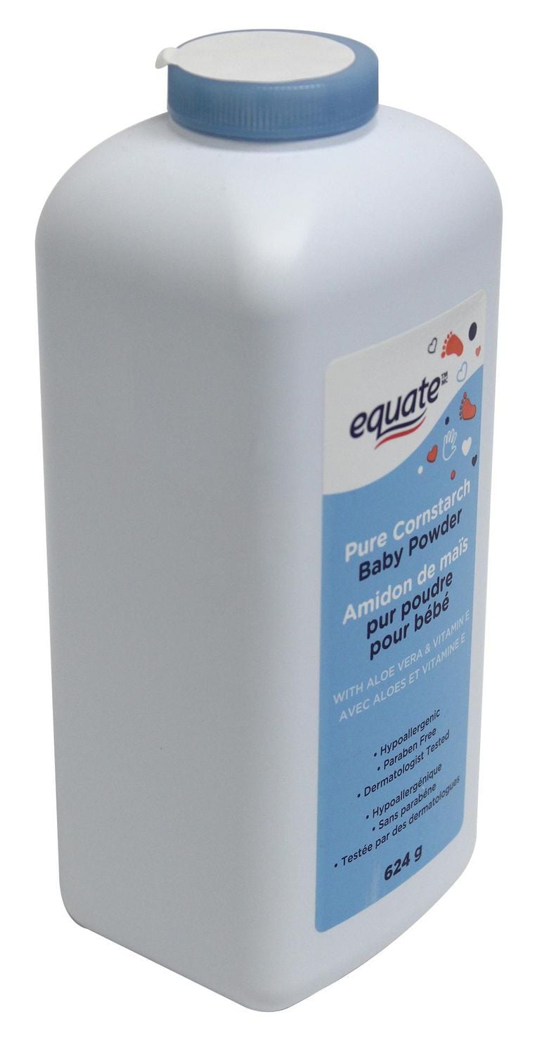 Equate Pure Cornstarch Baby Powder - Aloe