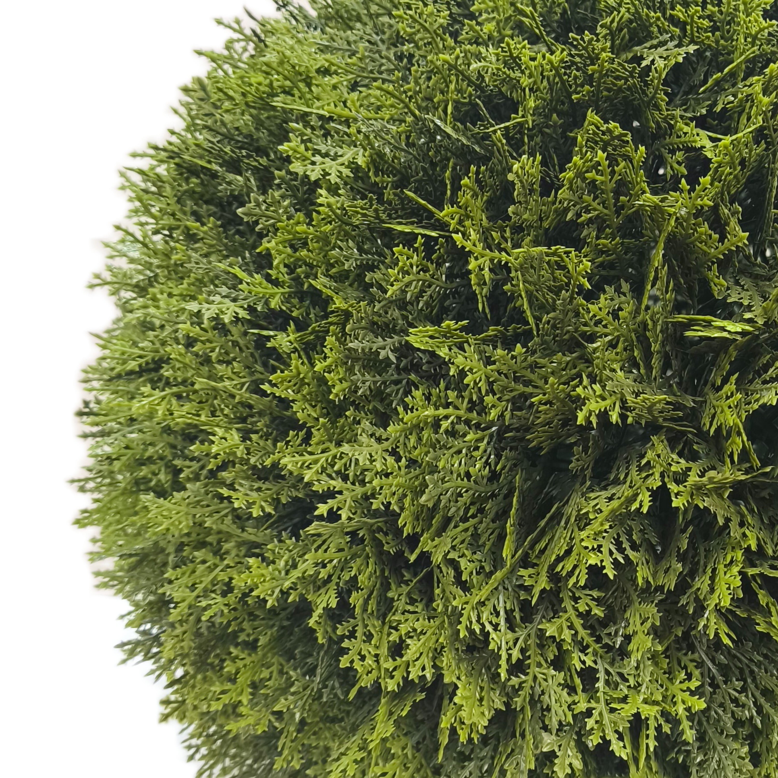 My Texas House 21" Artificial Evergreen Cyprus Ball