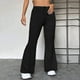 thumbnail image 4 of ICHUANYI Clearance Women Casual Pants Yoga Sports Pants Outdoor Casual Bell-bottoms Trousers ICHUANYI "ICHUANYI", 4 of 9