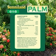 Sunniland Palm Fertilizer, 6-1-8, 20 lb. Bag