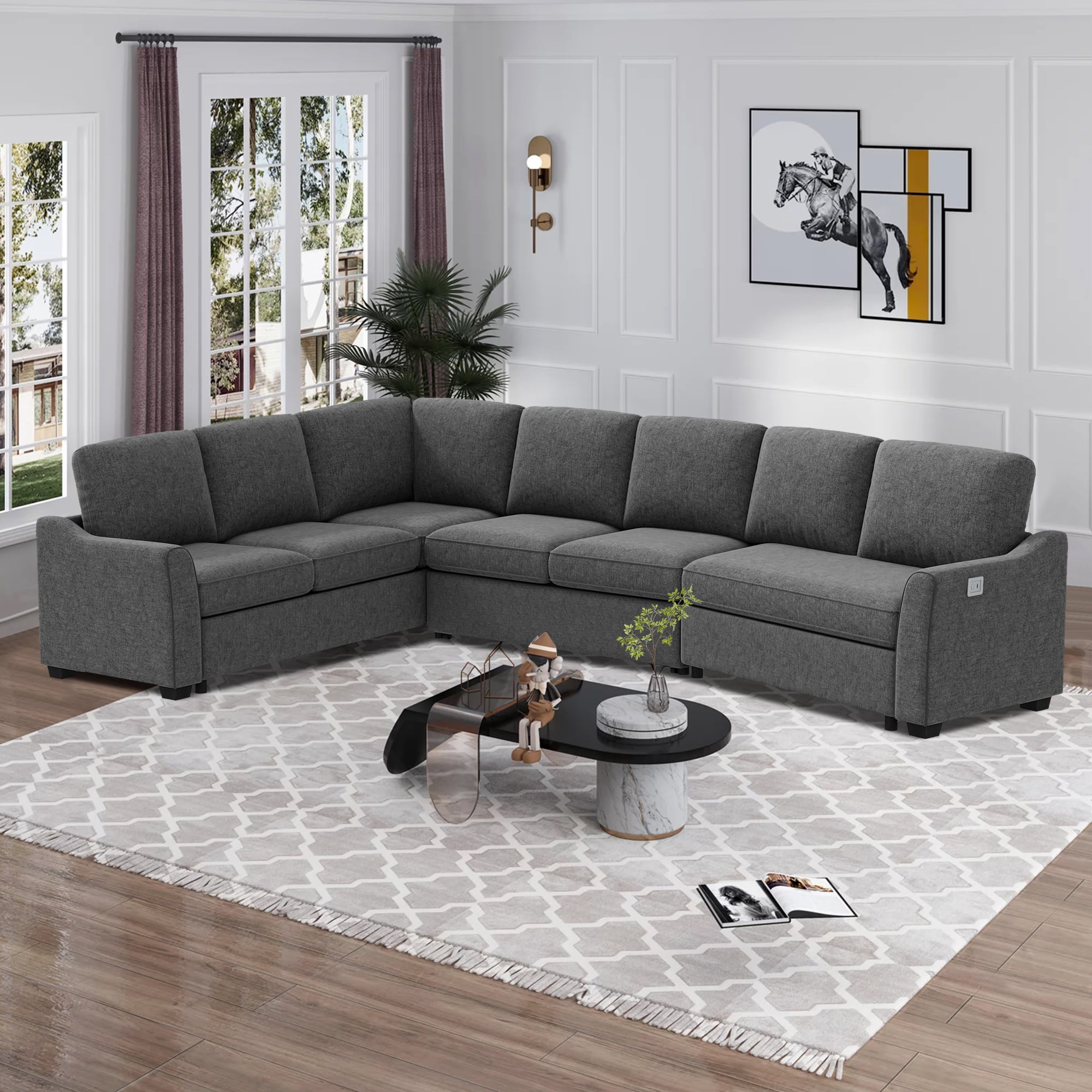 Cheryle reversible store modular sectional