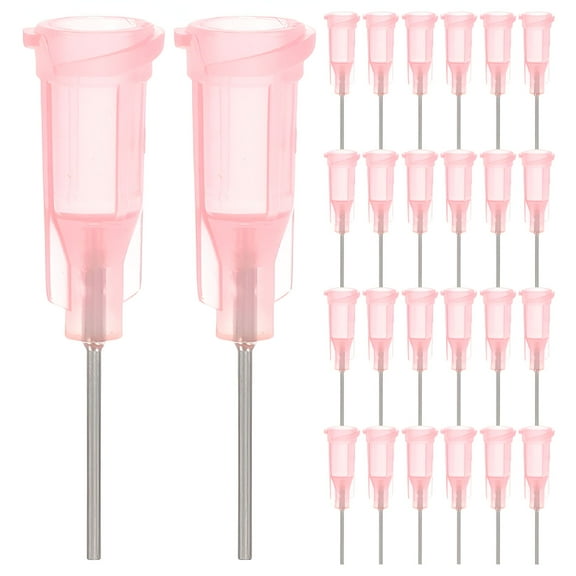 FACEGA High Precision Dispenser Needles for Glue Application 18 Gauge 38mm Long Lasting Performance