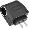 thumbnail image 1 of KAIYANG Convertidor adaptador de enchufe de encendedor de automóvil universal de CA a CC, inversores de potencia de vehículo de CC de 12 V y 500 mA, transformador de fuente de alimentación, enchufe de, 1 of 5