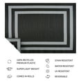 thumbnail image 3 of Paris Design 100% Eco-friendly Lightweight Plastic Outdoor Mat/Rug, 3 of 5