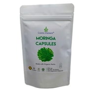 Moringa Oleifera 450 mg Powder Capsules ,Extra High Potency Extract Energizing 120 Vegetarian Capsules