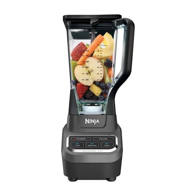 LICUADORA PROFESIONAL DE 1000W 4 VELOCIDADES BAJO MEDIO BAJO Y PULSO TRIPLE ASPA PARA UNA TRITURA PERFECTA CON VASO DE 72OZ Winia CO65//0B