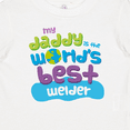 thumbnail image 4 of Inktastic Daddy Worlds Best Welder Boys or Girls Baby T-Shirt, 4 of 5