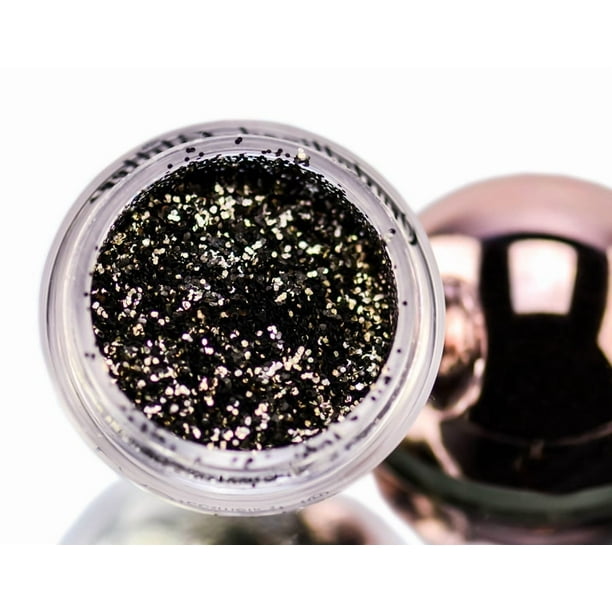 Estrella oscura cristalizada Glitter LA-Splash