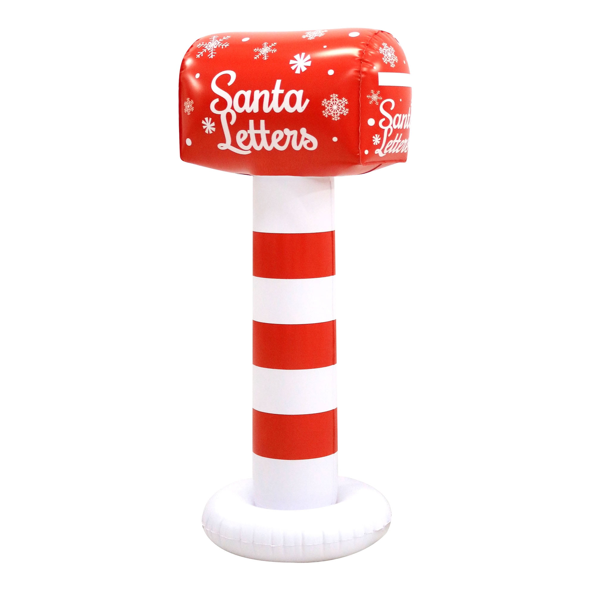 Holiday Time Christmas Blow Up Inflatable Letters to Santa Mailbox, 3.5'