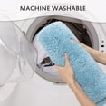 thumbnail image 5 of Carvapet Non-Slip Bath Mat Microfiber Soft Bathroom Mats, 20"x 32", Blue, 5 of 6