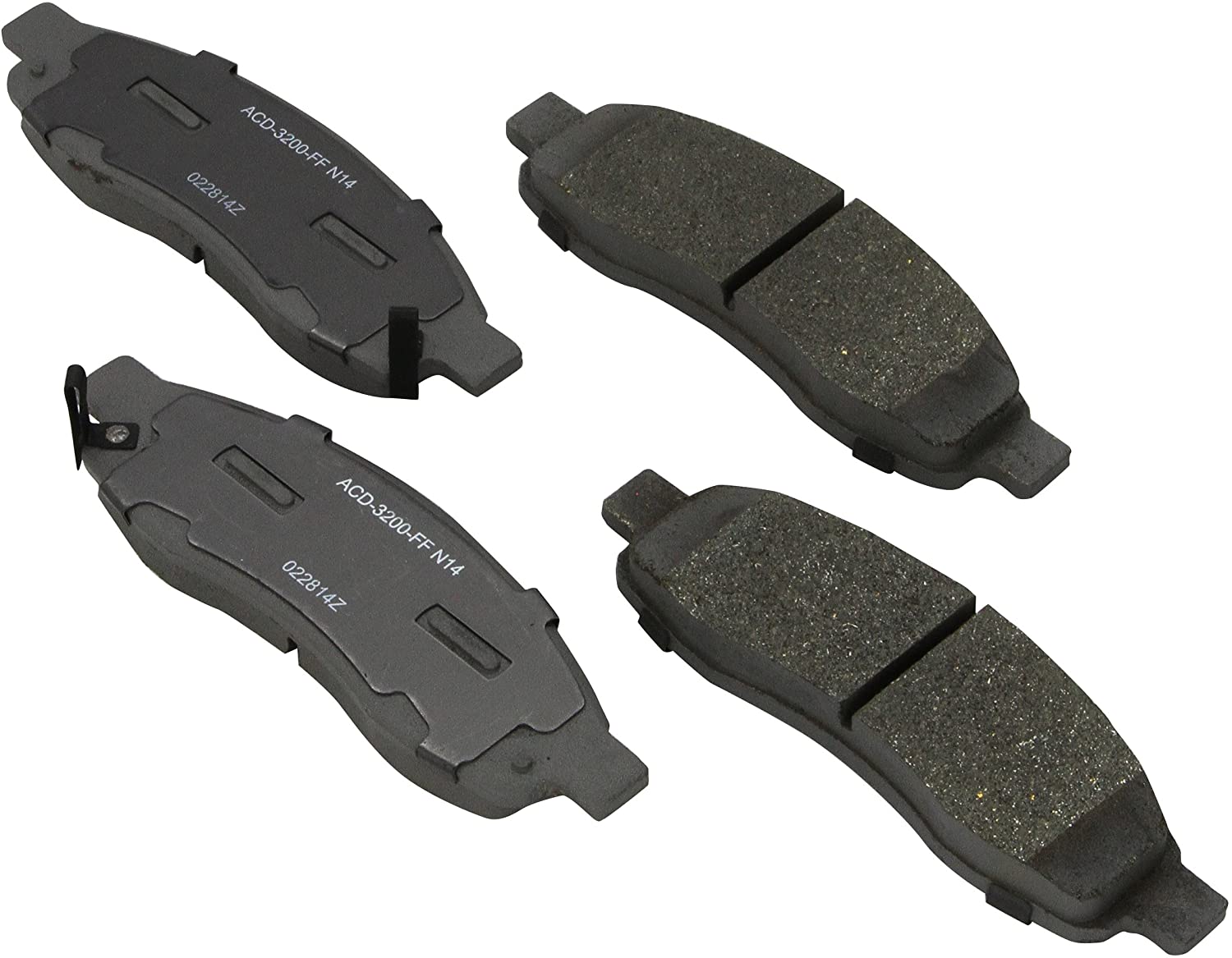 Ceramic Front Disc Brake Pads Assembly Infiniti QX56 20042006 ACDelco