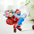 thumbnail image 4 of Adornos de Papá Noel, Papá Noel con mascarilla, Colgante de decoración del Estilo 2 Zulema Colgante de santa claus, 4 of 7