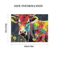 thumbnail image 3 of Orinice  Collection Cow in Dark Gray Poster Print by TBS  16x12in, 3 of 6