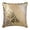 Gold, variant on The HomeCentric Beige Accent Pillow Metallic Applique Faux Leather Floral Theme Pillow Cover Pack of 2 14x14 inch (35x35 cm) Pillow Cover Square Cotton Linen Pillow Cover Floral Easter - Cherry Maple