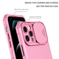 thumbnail image 5 of Decase For iPhone 11 Pro,Shockproof Telescopic Stand Hard PC Back Cover with Slide Camera Lens Protector Case,Pink, 5 of 12