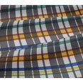 thumbnail image 4 of oneOone Cotton Jersey White Fabric Madras Check Craft Projects Decor Fabric Printed By The Yard 58 Inches Wide, 4 of 4