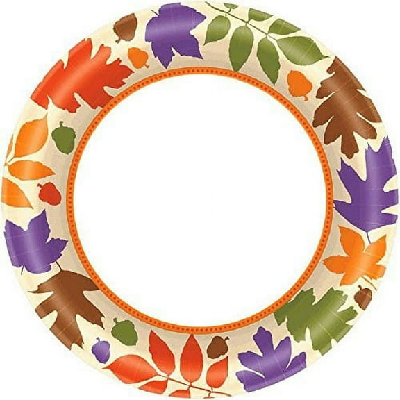 autumn warmth value plates, 6 3/4"
