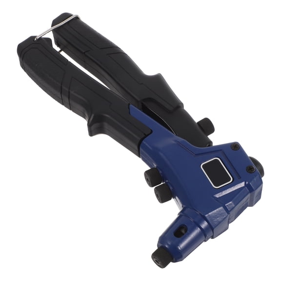 OUNONA Heavy Duty Manual Rivet Tool with Ergonomic Aluminum Alloy Handle for Metal Fastening and Repair Work