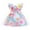 Multicolor, variant on Edvintorg 2-10Years kid clothes girl Princess Dress Toddler Girls Net Yarn Flowers Mesh Print Bow Ruffles Birthday Party Gown Dresses vestidos