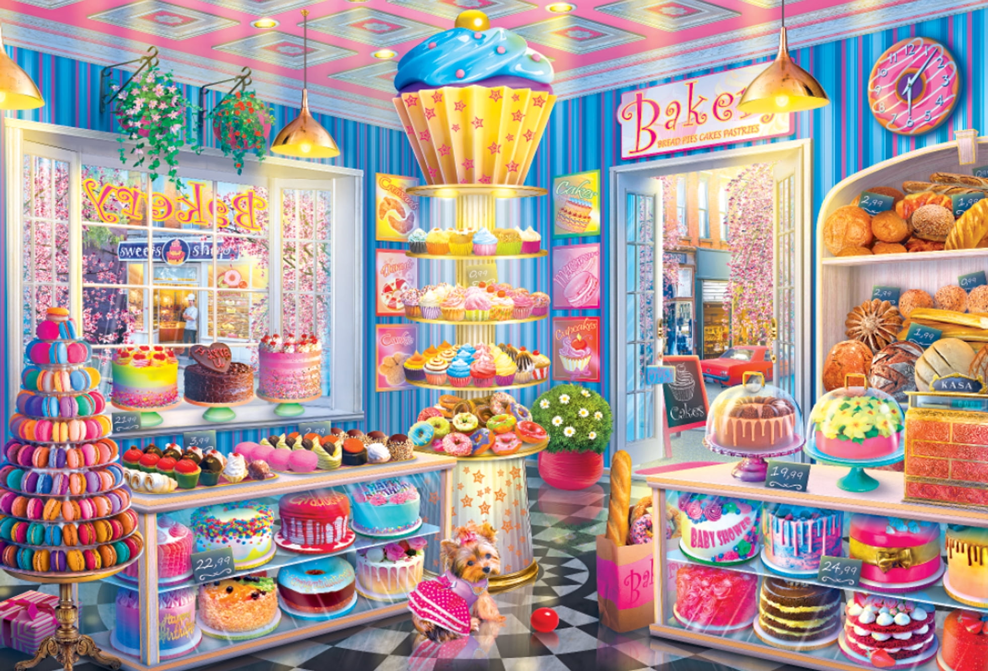 Kodak 2000-Piece Main Street Bakery Adult Jigsaw Puzzle