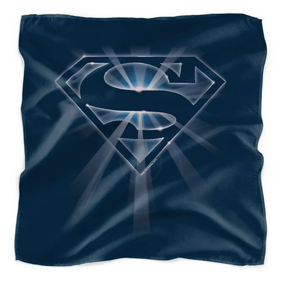Superman Glowing Shield Bandana (21 in x 21 in)