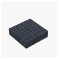 thumbnail image 4 of H Style 12" Patio Deck Tiles, DIY Module Interlocking Decking Tiles Floor Tile,Easy and Quick Installation Court Tiles for Porch Poolside Balcony Backyard 44pcs DARK GRAY as Pic, 4 of 8
