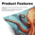 thumbnail image 2 of Octopus Velvet Throw Pillow Inserts with Unique Patterns - Set of 2 - 16x16, 18x18, 20x20 inches for Throw Pillow Covers - Various Occasions, 2 of 6