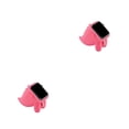 thumbnail image 4 of Electronicheart Silicone Smartwatch Charging Holder Portable Small Charger Storage Stand Display Support Base Rack Organizer Accessories Pink 2Set, 4 of 6