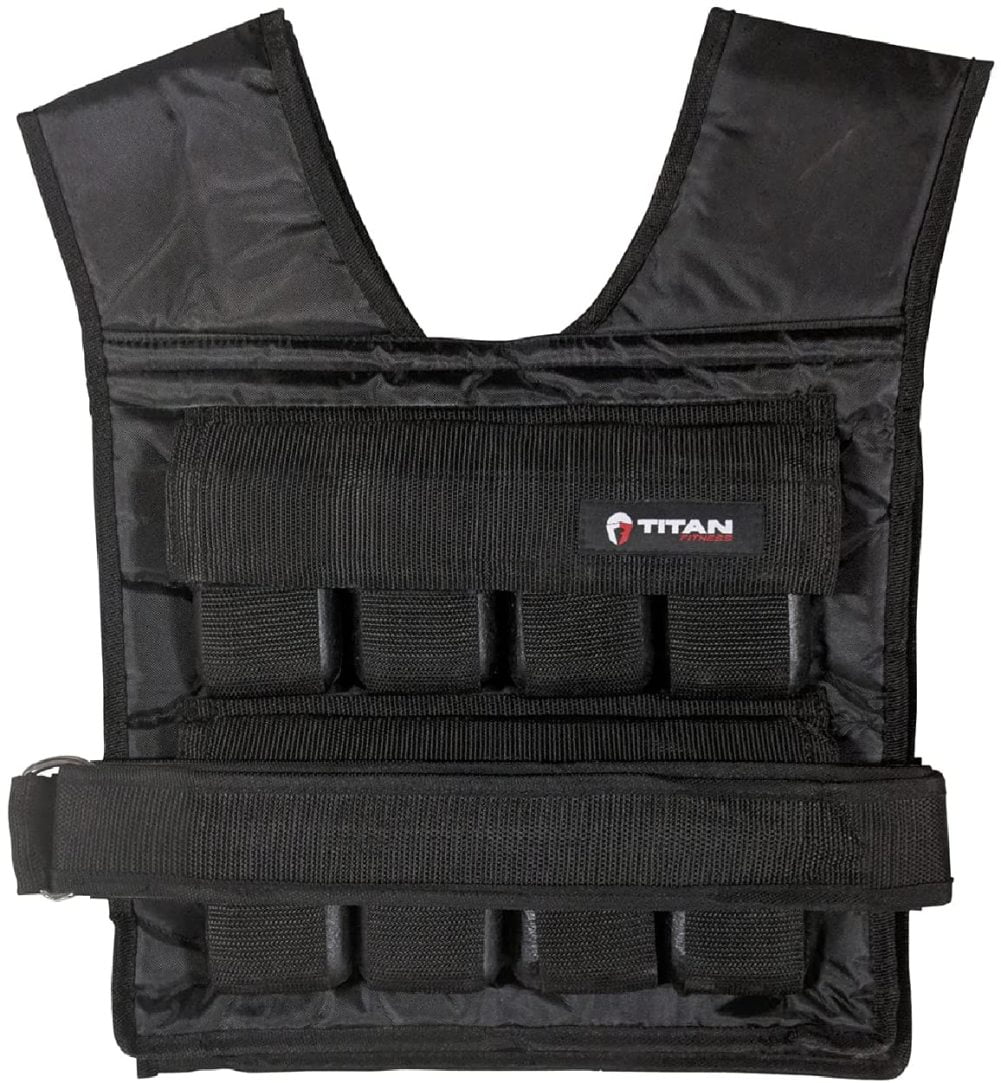 Muscle Strength Training Details about   Titan Fitness 40 LB Adjustable Weighted Vest Fitness 